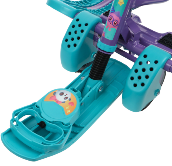 Снегокат Ника Тимка спорт 6 принт сиденья: Малышарики ТС6/МШ1 фото