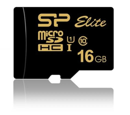 Карта памяти MicroSD 16GB Silicon Power Class 10 Elite (80Mb/s)  (SP016GBSTHBU1V10) фото