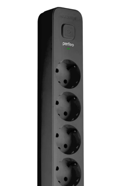 Удлинитель PERFEO PF_C3974, 6 роз - 5,0 м - черный купить ЦИТ Удлинитель PERFEO PF_C3974, 6 роз - 5,0 м - черный фото