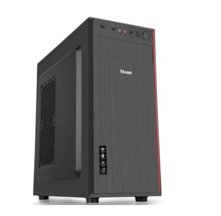 Корпус Accord JP-II черный без БП ATX 6x120mm 2xUSB2.0 1xUSB3.0 audio фото