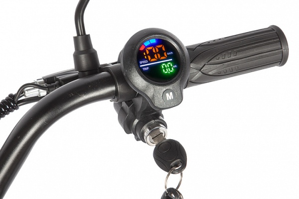 (м)Электровелосипед Gelbert Khan 1 (Черный-3132) фото