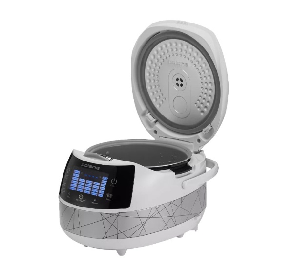 Мультиварка POLARIS PMC 5017 Wi-Fi IQ Home, серебристый фото