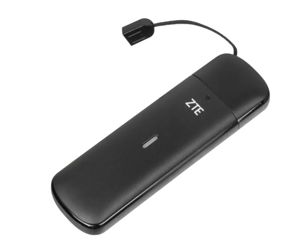 Модем 2G/3G/4G ZTE MF833N USB Firewall +Router внешний черный  фото