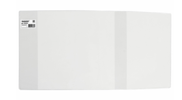 Обложка ПВХ со штрихкодом для учебников младших классов, ПЛОТНАЯ, 150мкм, 265х590мм, ПИФАГОР, 229334 фото