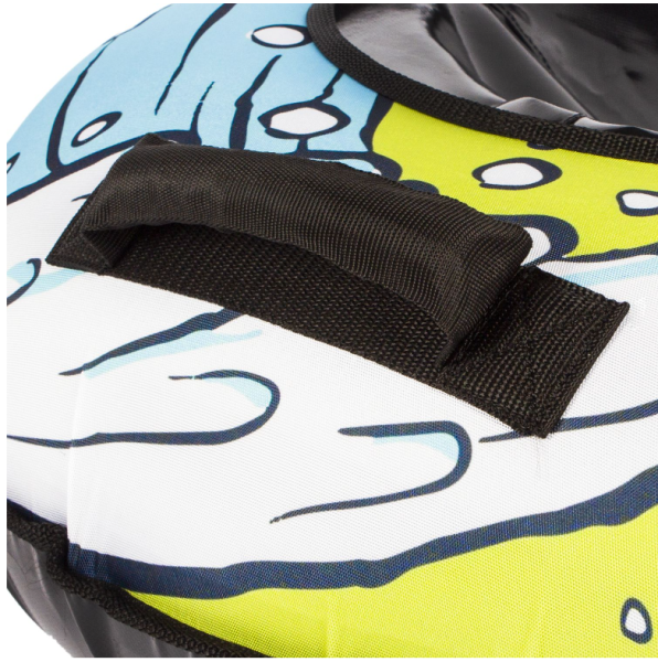 Тюбинг D-1000 мм Snowstorm модель BZ-100_WAVE, 100 см, голубой с черным W112880 фото