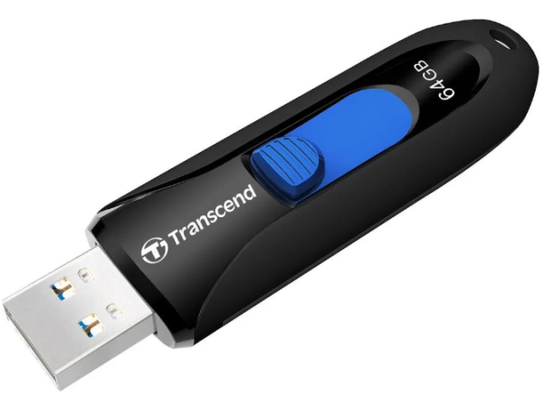 USB флеш-накопитель 64GB Transcend JetFlash 790 черный USB 3.0 TS64GJF790K фото