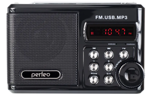 Радиоприемник PERFEO Sound Ranger PF-SV922 черный купить ЦИТ Радиоприемник PERFEO Sound Ranger PF-SV922 черный фото