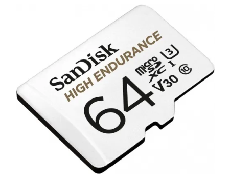 Карта памяти MicroSD 64GB SanDisk Class 10 UHS-I U3 V30 (SDSQQNR-064G-GN6IA) фото