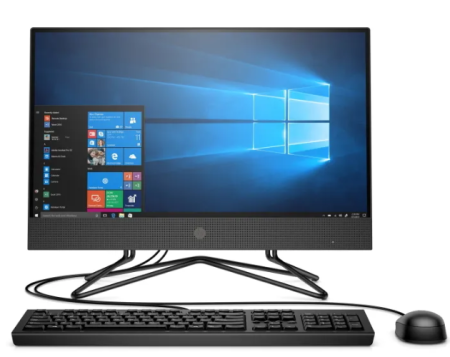 Моноблок HP 200 G4 All-in-One NT 21.5" 1920x1080 i5-10210U/8Gb/256Gb SSD/Intel UHD/DVD-RW/Wi-Fi/Blue фото