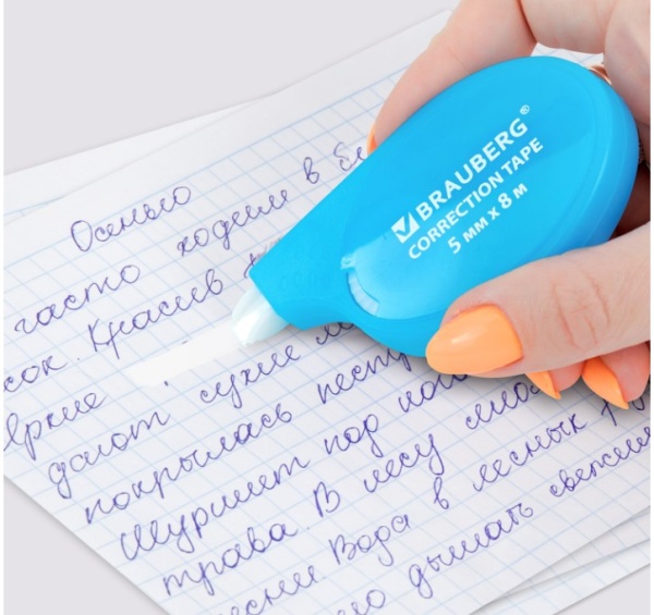 Корректирующая лента BRAUBERG ULTRA NEON, 5 мм х 8 м, цвет ассорти, блистер, 272664 купить ЦИТ Корректирующая лента BRAUBERG ULTRA NEON, 5 мм х 8 м, цвет ассорти, блистер, 272664 фото