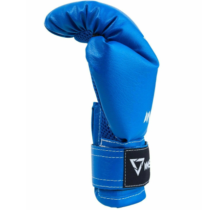 Набор для бокса INSANE FIGHT, синий, 39х16 см, 1,7 кг, 4 oz фото