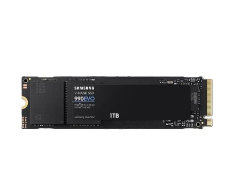Накопитель SSD 1Tb M.2 2280 Samsung 990 EVO R5000/W4200 M.2 2280 (MZ-V9E1T0BW) фото