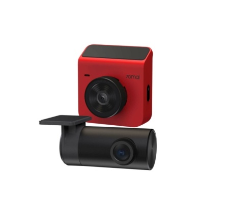 Видеорегистратор автомобильный 70mai Dash Cam A400+Rear Cam Set A400-1 Red (Midrive A400-1) фото