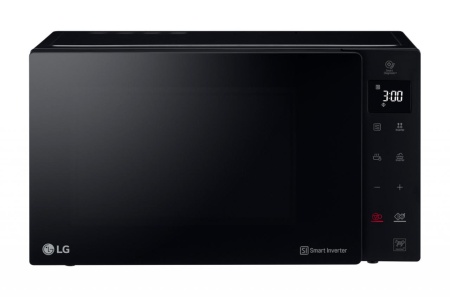 Микроволновая печь LG MW-25R35GIS черный фото
