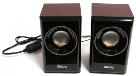 Колонки Dialog Stride AST-15UP Stride, вишня,USB фото