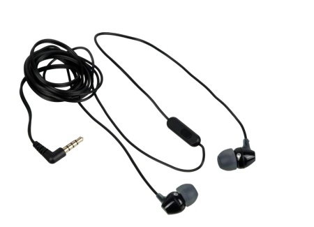 Наушники с микрофоном SONY MDR-EX15AP черный фото