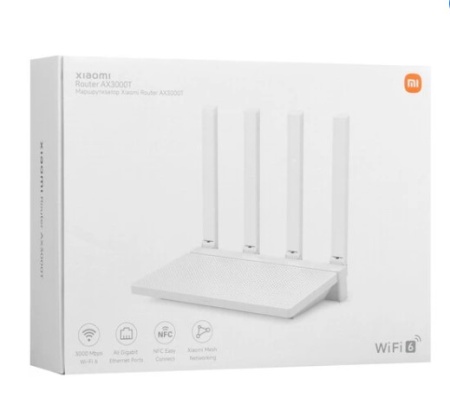 Wi-FI роутер Xiaomi Router AX3000T white фото