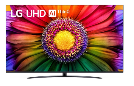 Телевизор LED LG 75" 75UR81006LJ Ultra HD/60Hz/DVB-T2/DVB-C/DVB-S2/USB/WiFi/Smart TV фото