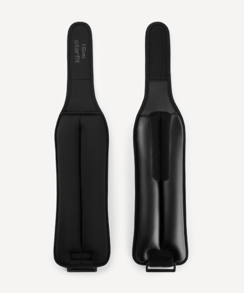 Утяжелители STARFIT WT-701 1,5 кг, черный фото