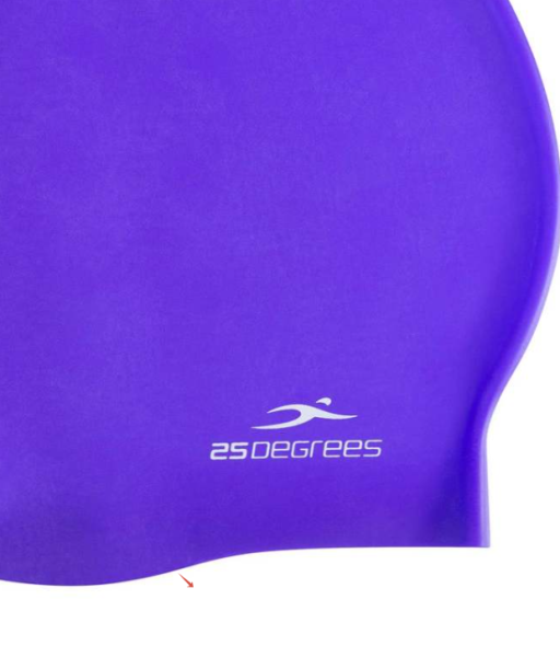 Шапочка для плавания 25DEGREES Nuance Purple 25D21004A, силикон  фото