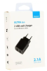 Сетевое зарядное устройство Deppa Ultra 2 USB 2.1A, черный, (11308) фото