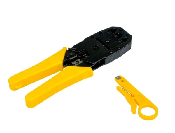 Набор инструментов LAN Cablexpert TK-TP-01 для обжима, обрезки, зачистки и заделки витой пары фото