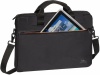 Сумка для ноутбука 15.6" Riva 8033 черный/оранжевый фото
