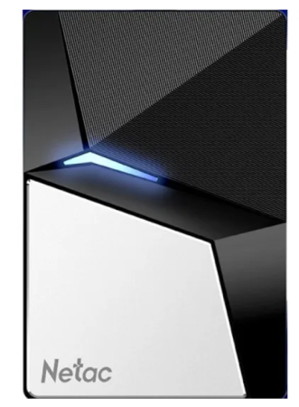 Внешний SSD накопитель Netac Z7S 480Gb чёрный/серебро NT01Z7S-480G-32BK фото