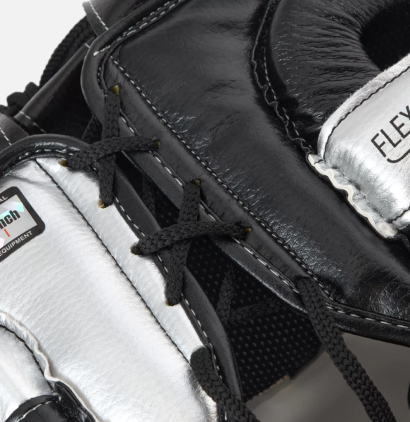 Шлем боксерский Clinch Punch 2.0 черно-серебристый (размер L) C145  фото