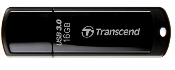 USB флеш-накопитель 16Gb Transcend JetFlash 700 чёрный USB 3.1 (TS16GJF700) фото