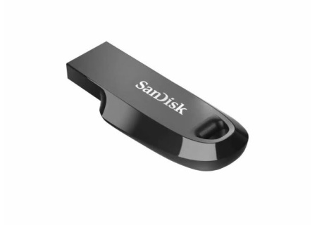 USB флеш-накопитель 64Gb SanDisk Ultra Curve чёрный USB 3.2 (SDCZ550-064G-G46) фото