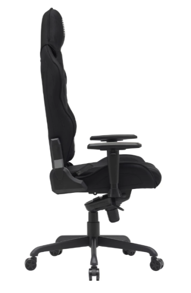 Кресло игровое Cactus CS-CHR-MC04-BBK черный крестов. сталь пластик черный  фото