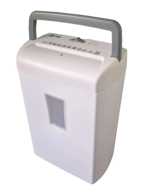 Шредер Cactus CS-SH-C3 белый (секр.P-4)/фрагменты/8лист./13лтр./скрепки/скобы/пл.карты купить ЦИТ Шредер Cactus CS-SH-C3 белый (секр.P-4)/фрагменты/8лист./13лтр./скрепки/скобы/пл.карты фото