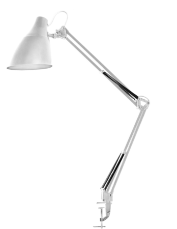 Лампа настольная CAMELION KD-335 C01 белый (230V, 40W, E27) фото