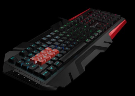Клавиатура A4 Bloody B3590R механическая черный/серый USB Gamer LED фото
