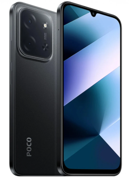 Смартфон Xiaomi Poco C85 6/128Gb Black (Черный) фото