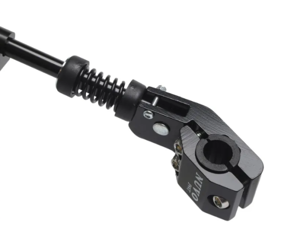 Подножка 20"-28" STELS NH-KF69AAJ крепление на 1 перо вилки, алюминиевая чёрная*390016*LU001494 фото