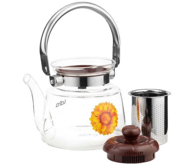 Чайник заварочный LARA LR06-11 0,8л фото