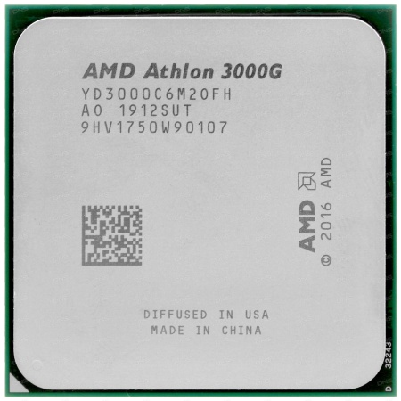 Процессор AMD Athlon 3000G AM4 OEM <3.5GHz,4MB> фото