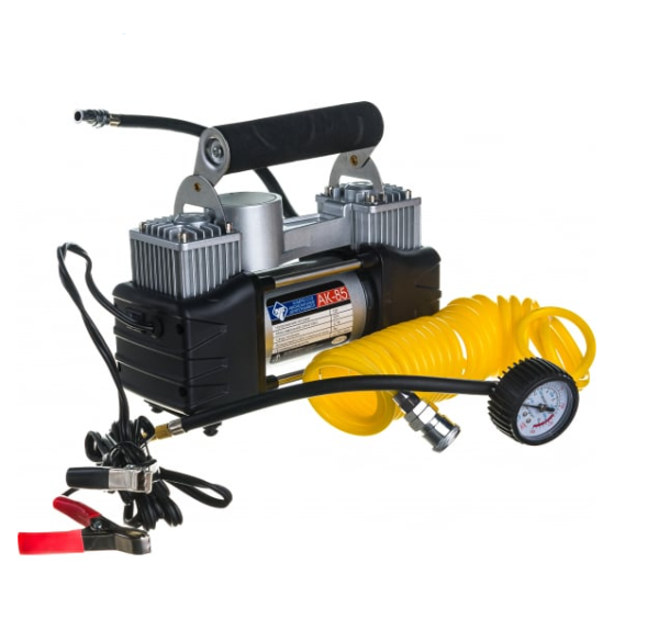 Авто-компрессор воздушный NOVA BRIGHT АК-85 металлический корпус, в сумке 44278 фото