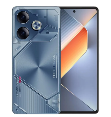 Смартфон Tecno Pova 6 12/256 Interstellar Blue (Синий) фото