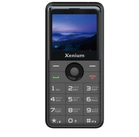 Мобильный телефон XENIUM X700 Black фото