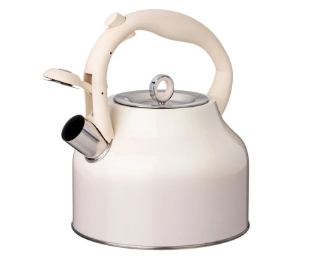 Чайник AGNESS 916-422 2,8л, бежевый фото