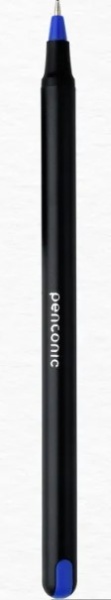 Ручка шариковая LINC PENTONIC черный 0,7 мм черный кругл. корп. игольчатый наконечник фото
