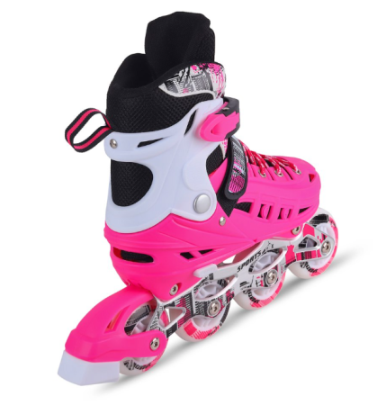 Роликовые коньки "CITY-RIDE" JB8800083, S (29-33 PU колеса, переднее колесо со светом, подшипники AB фото