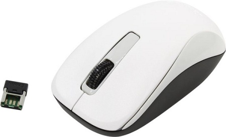 Мышь Genius NX-7005 белый беспроводная оптическая 1200dpi фото