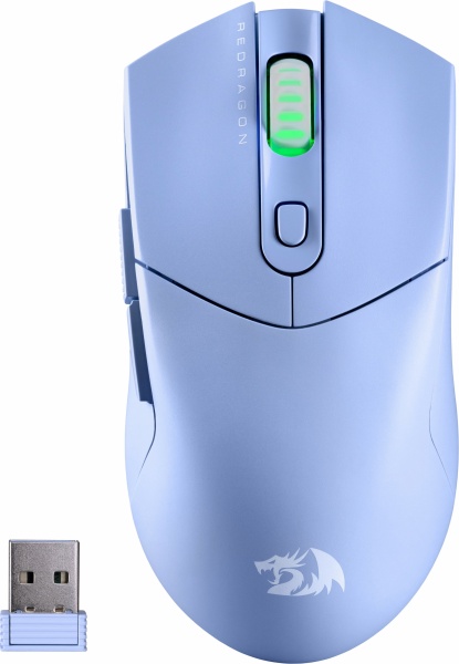 Мышь Redragon St4r Pro синяя, беспроводная фото