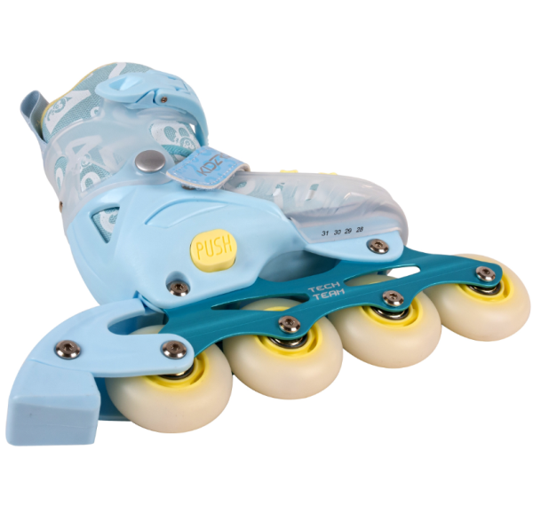 Роликовый коньки Tech Team Kidzroll р.32-35 (M) фото