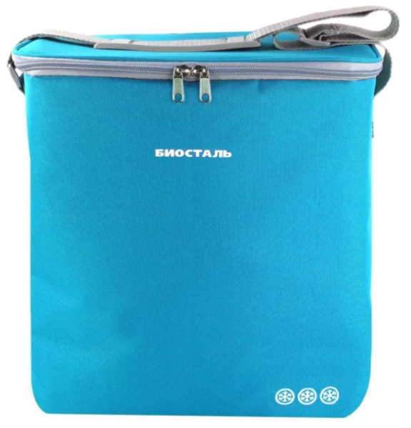 Термосумка БИОСТАЛЬ TCD-20B, лазурный купить ЦИТ Термосумка БИОСТАЛЬ TCD-20B, лазурный фото