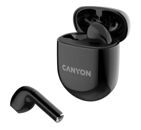 Беспроводные bluetooth наушники Canyon TWS-6 (DF1CNSTWS6B) Черный фото